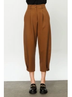 On Triko Bol Paça Yüksek Bel Pantolon 24K24147