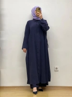 QooQ Azure Gömlek 25SS-218