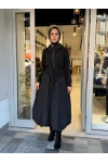 Tafta Elbise Siyah 40808