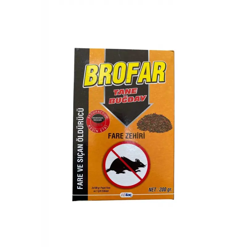 Brofar Fare ve Sıçan Öldürücü
