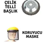 Profesyonel Koruyucu Maske ve Rapco Çelik Telli Başlık