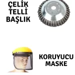 Veta Profesyonel Koruyucu Maske ve Rapco Çelik Telli Başlık