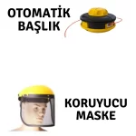 Veta Profesyonel Koruyucu Maske ve Rapco Otomatik Başlık