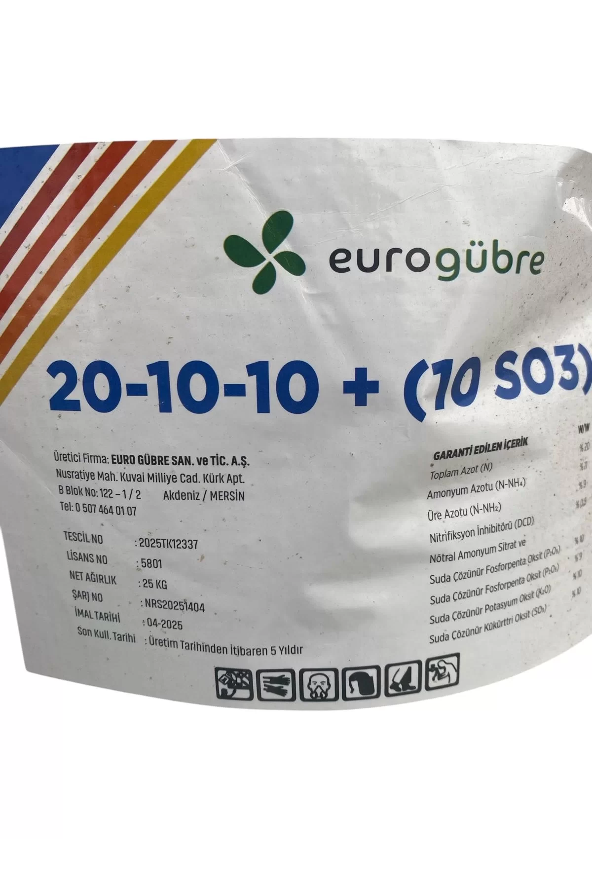 Nerosol 20-10-10 Kompoze Gübre 25 Kg