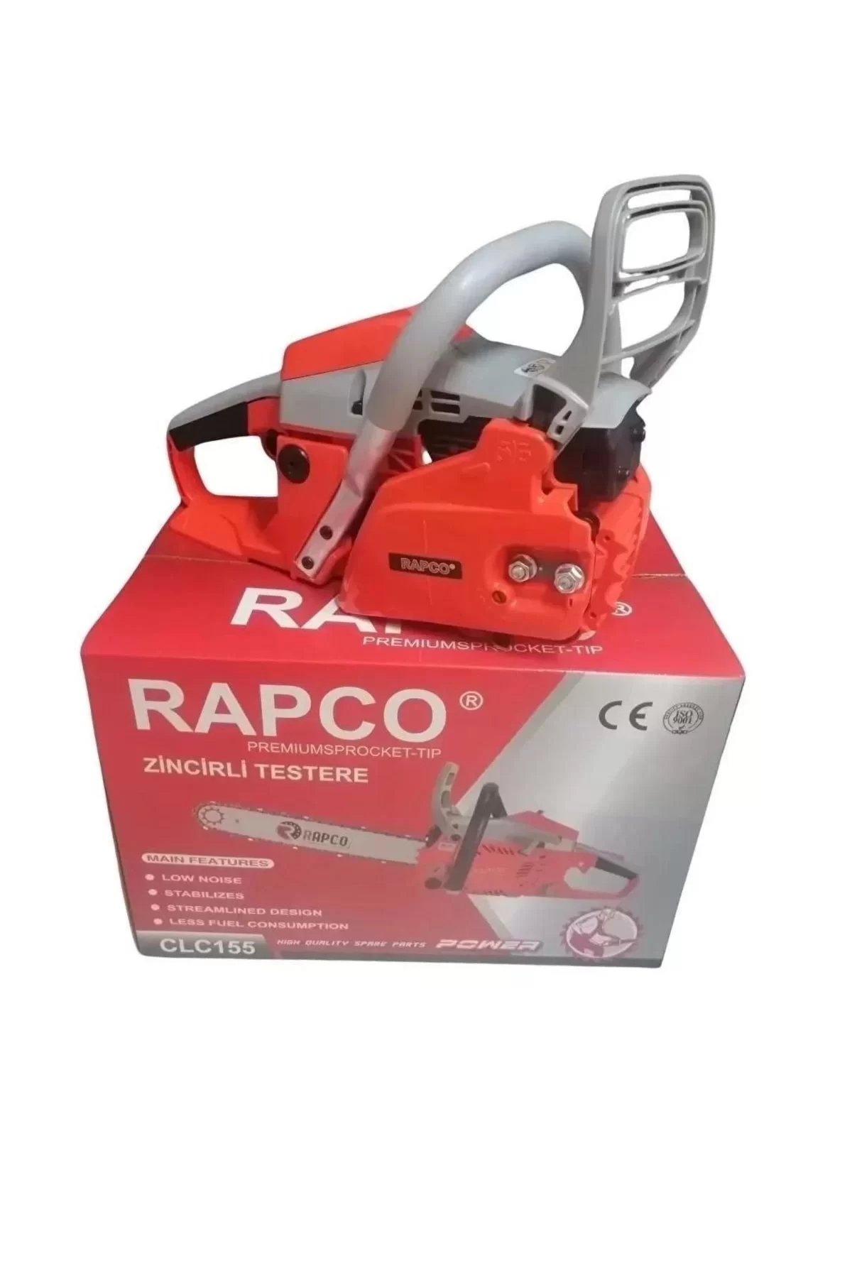 Rapco CLC155 Benzi̇nli̇ Motorlu Testere 91-28.5 Diş 2.0 Hp 40 Cc