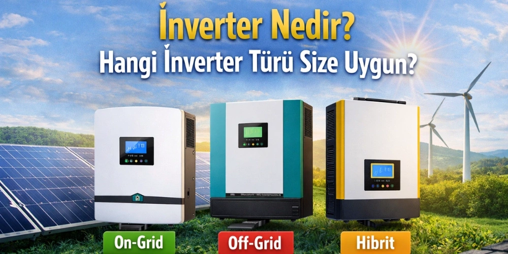 İnverter Nedir? Hangi İnverter Türü Size Uygun?