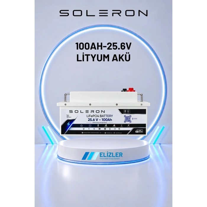 100AH-25.6V LİTYUM AKÜ