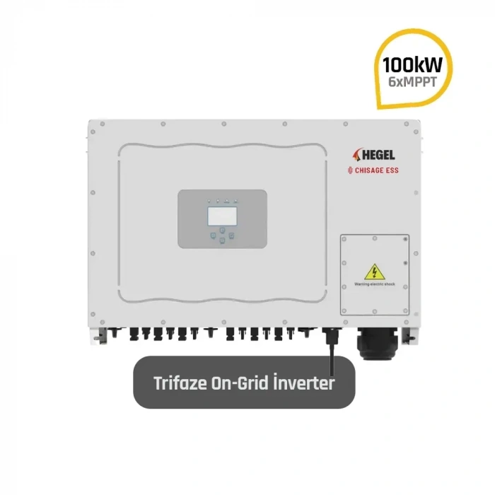100KW TRİFAZE ON-GRİD İNVERTÖR-CHISAGE