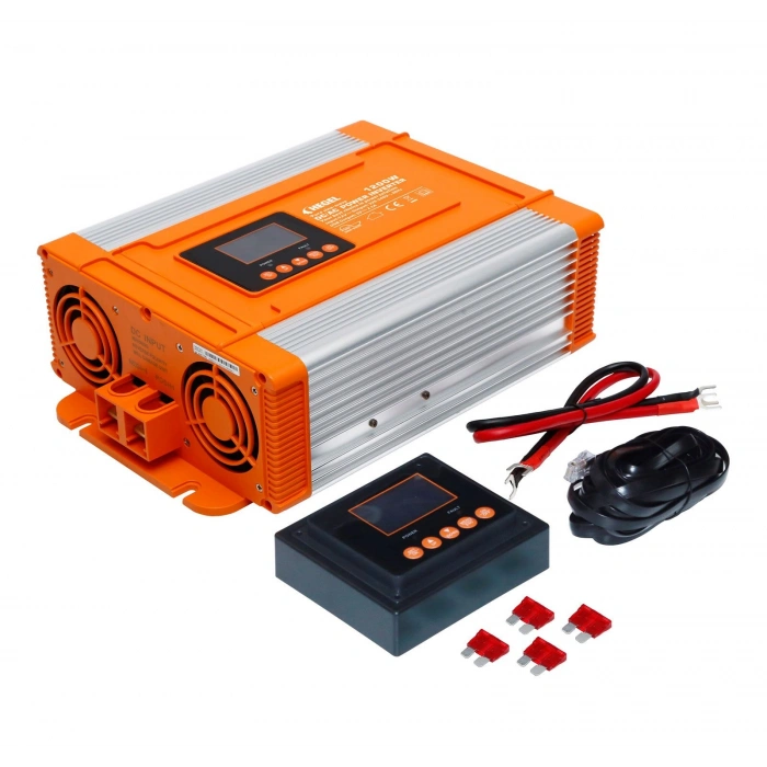 1200 Watt 12 Volt Tam Sinüs PX Serisi İnverter LCD Göstergeli