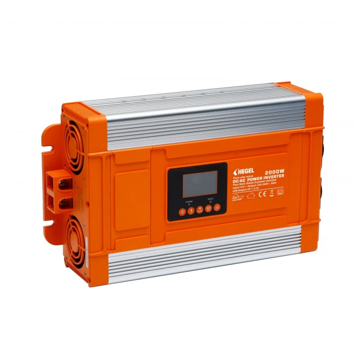 2000 Watt 12 Volt Tam Sinüs PX Serisi İnverter LCD Göstergeli