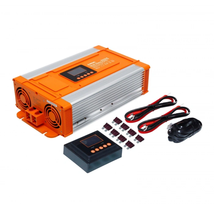 2000 Watt 12 Volt Tam Sinüs PX Serisi İnverter LCD Göstergeli