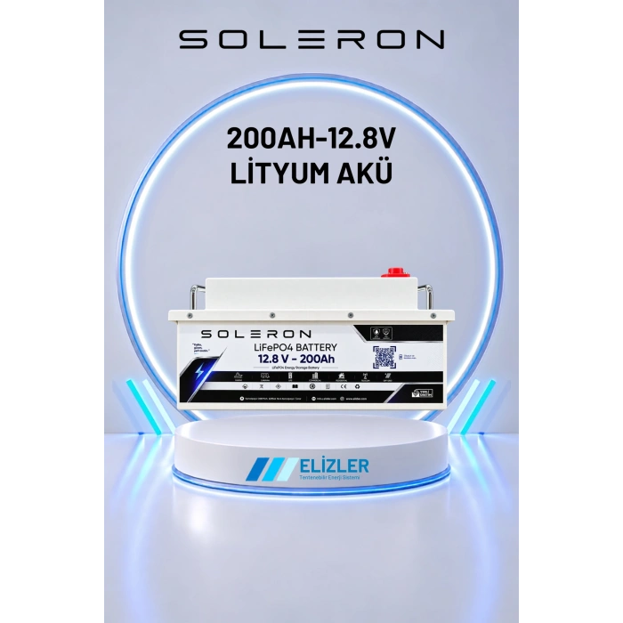 200AH-12.8V LİTYUM AKÜ