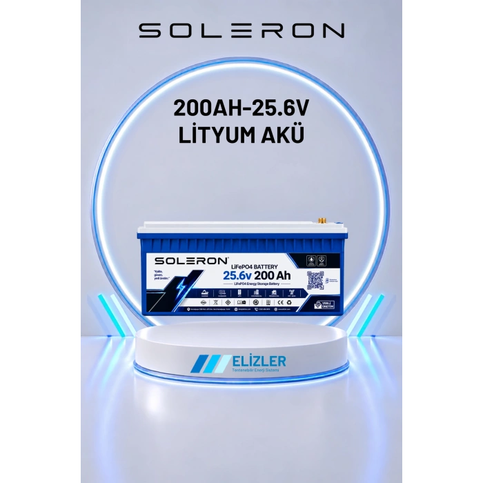200AH-25.6V LİTYUM AKÜ