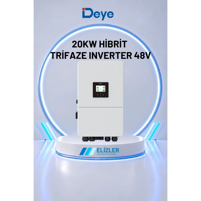 20KW HİBRİT TRİFAZE INVERTER 48V