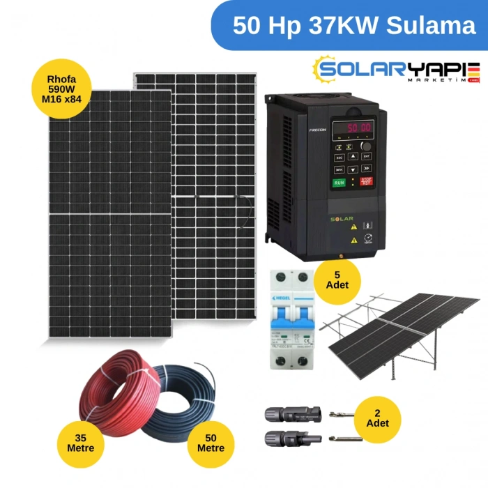 50HP 37KW Solar Sulama Paketi