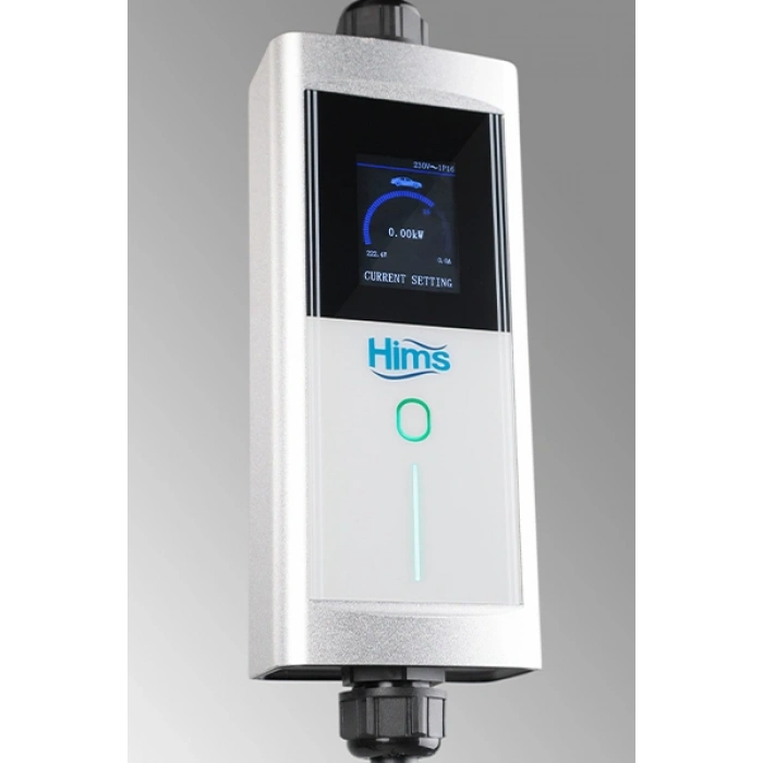 Hims HCTK-22-G-TF 22kW Tip 2 Soketli Sanayi Tipi Konnektörlü Taşınabilir Elektrikli Araç Şarj Cihazı