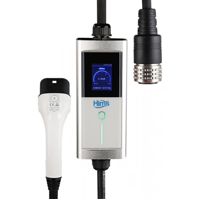 Hims HCTK-22-G 22kW Tip 2 Taşınabilir Mobil Elektrikli Araç Şarj İstasyonu