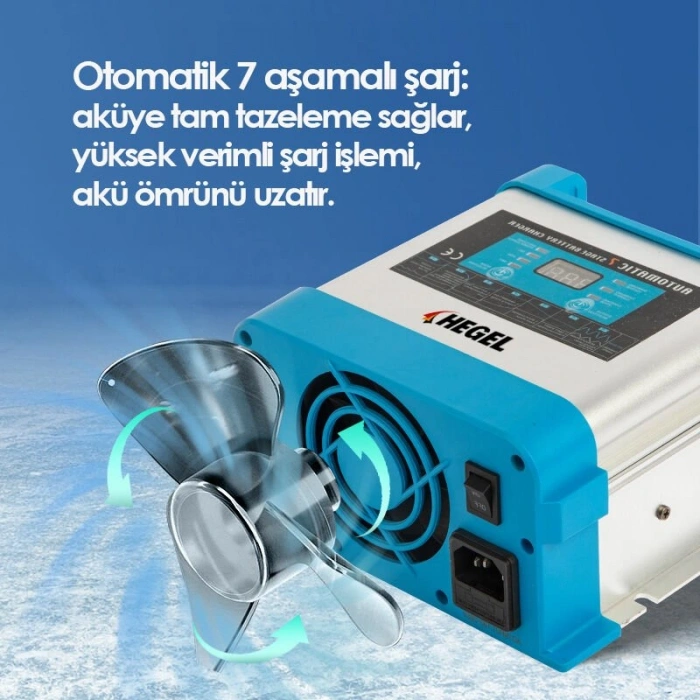 AKÜ ŞARJ CİHAZI REDRESÖR 20A HEGEL