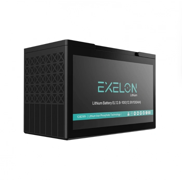 Exelon 12.8V 100 Ah Lityum Akü