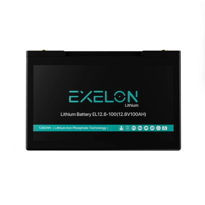 Exelon 12.8V 100 Ah Lityum Akü