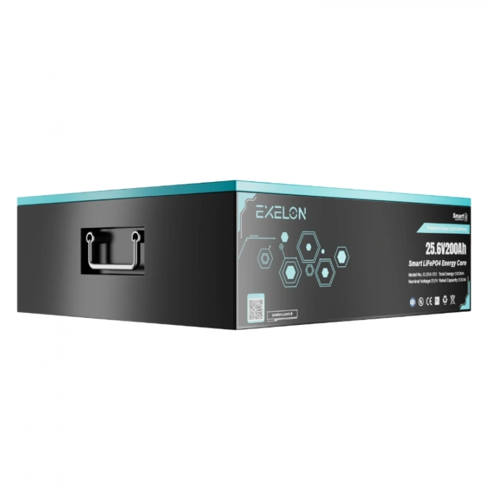 Exelon 25.6V 200Ah Smart LifeP04 Lityum Akü
