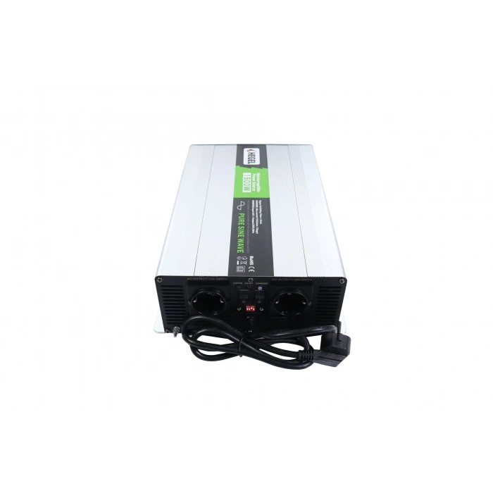 Hegel - 1500 Watt 12 Volt Tam Sinüs İnverter AC 220V Şarjlı