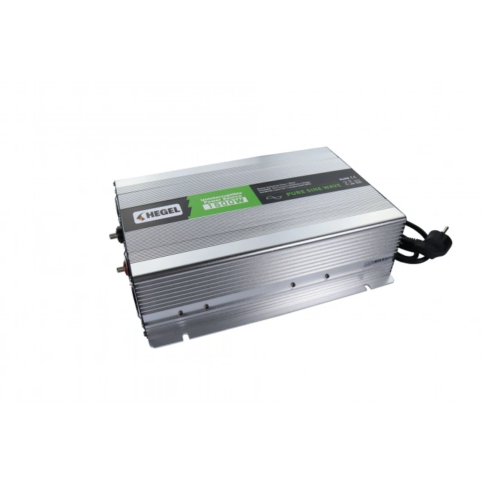 Hegel - 1500 Watt 12 Volt Tam Sinüs İnverter AC 220V Şarjlı