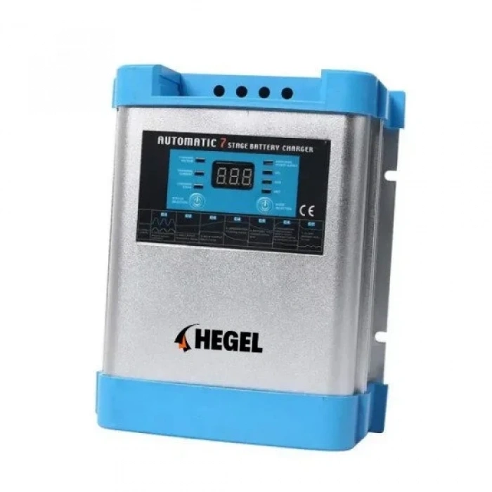Hegel 60A-12V Akü Şarj Cihazı Jel, Kuru, Sulu Ve Lityum Tip Akü Şarj