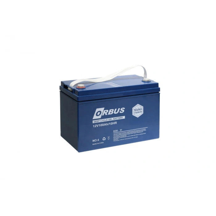 Jel akü 12V 100Ah Orbus