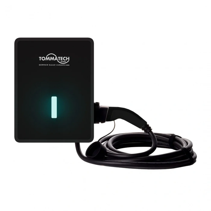 Likya 22 Kw Araç Şarj İstasyonu-LED-5M kablolu-BT