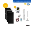 DC POMPA 4 Adet Güneş Paneli ile Çalışan Hegel 110 Volt Dc Pompalı Sulama Paketi - Max.200 Metre - Max.4.5 Ton Su