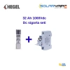 DC Sigorta + Sigorta Yuvası (32A 1000V) - 12 Adet