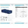 Tommatech Marine ABS Kasa Batarya 12.8V 200AH LFP Lityum Batarya