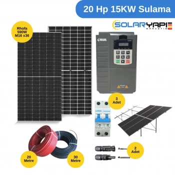 20 HP 15KW Solar Sulama Paketi