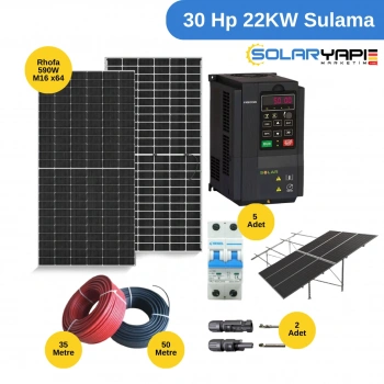 30HP 22KW Solar Sulama Paketi