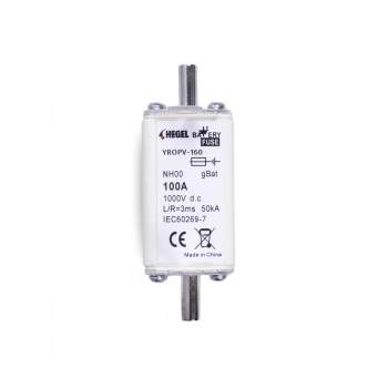 DC BIÇAKLI SİGORTA 1000Vdc 100A B SINIF
