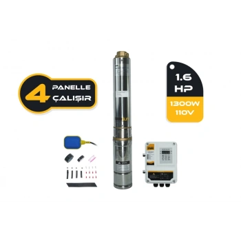 DC Pompa 1.6Hp / 1300W / 110V (4DC6-112-110-1300)