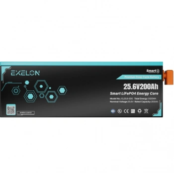 Exelon 25.6V 200Ah Smart LifeP04 Lityum Akü