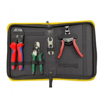 Mc4 Konnektör Sıkma Pensesi Seti Özel Çantalı