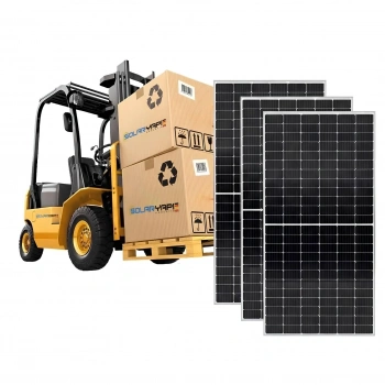 Rhofa 640W TOPCon N-Type Çift Cam Bifacial Yarım Kesim Güneş Paneli (M16) 36 Adet