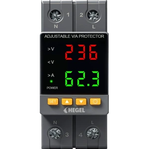 AKILLI SİGORTA VOLTAJ AMPER AYARLI VA  63A 2 MONOFAZE