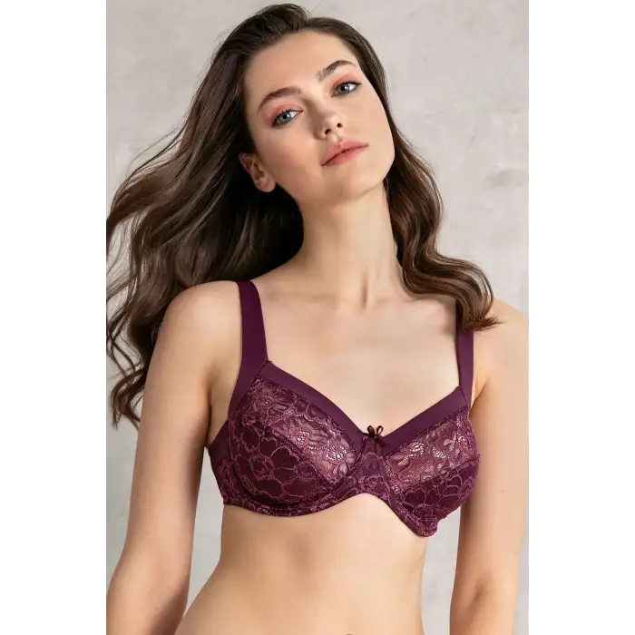 Balenli Dantel Toparlayıcı Sütyen