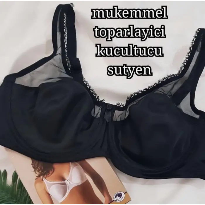 Tüllü Balenli Toparlayıcı Sütyen
