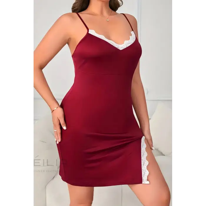 DANTELLİ JARSE GECELİK