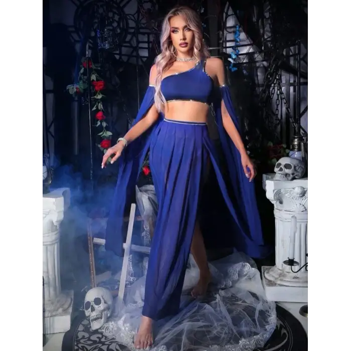 Fantezi Transparan Oryantal Kostüm