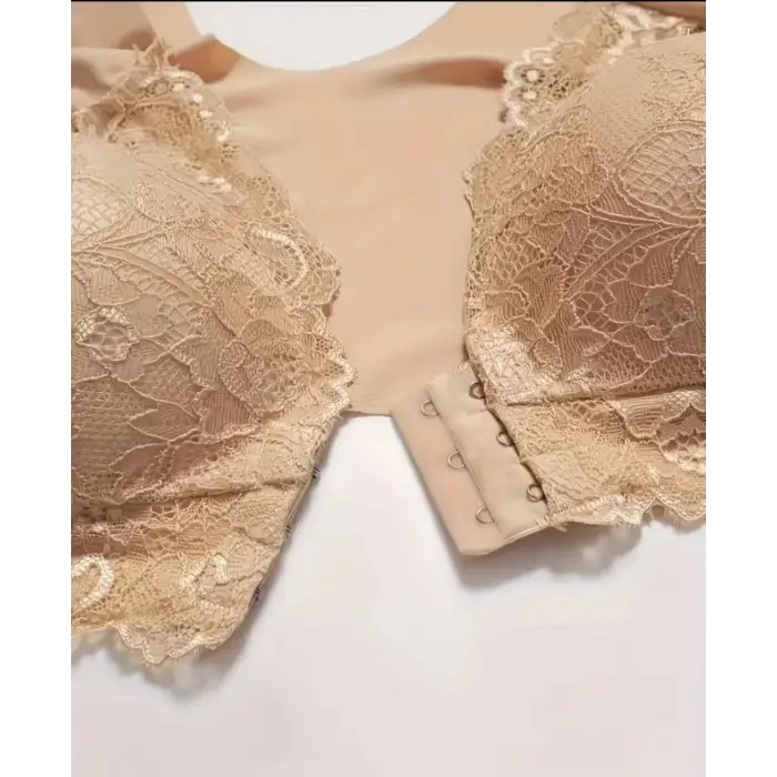 Önden Kopcalı Lazer Kesim Sütyen