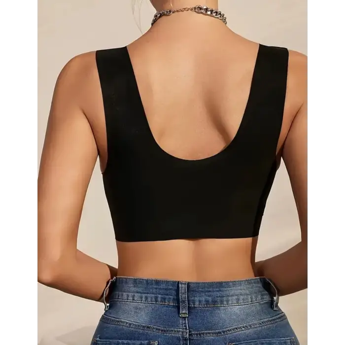 Önden Kopcalı Lazer Kesim Sütyen