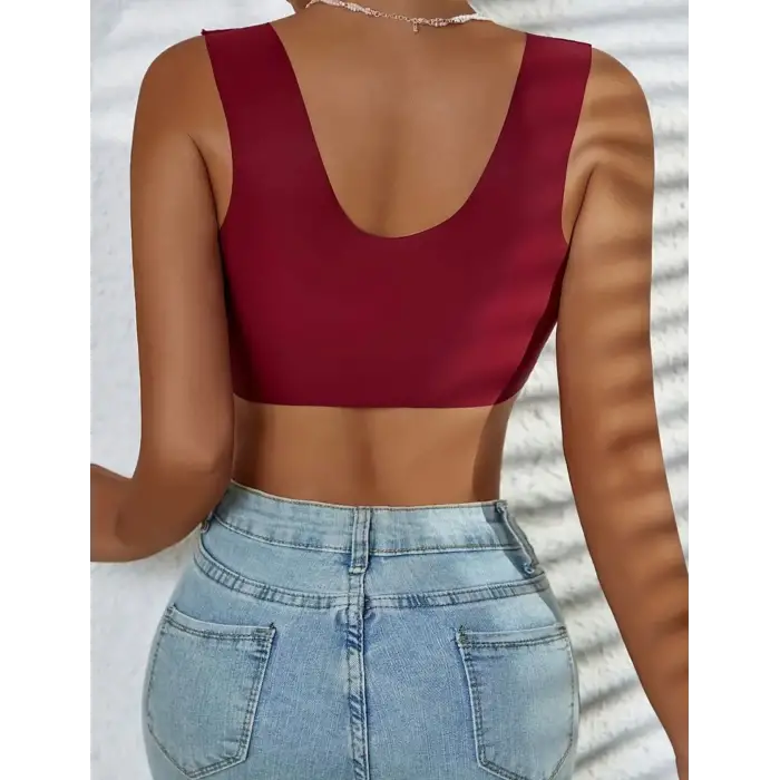 Önden Kopcalı Lazer Kesim Sütyen