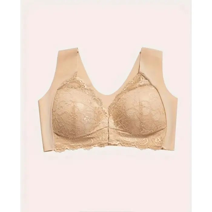 Önden Kopcalı Lazer Kesim Sütyen