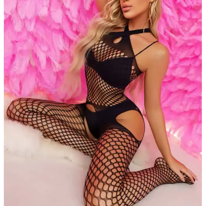 ÖZEL BÖLGESİ AÇIK VÜCUT FİLE VÜCUT ÇORABI